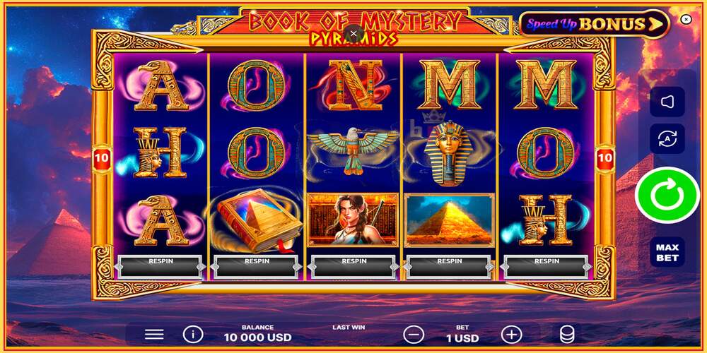 Spil slot Book of Mystery Pyramids