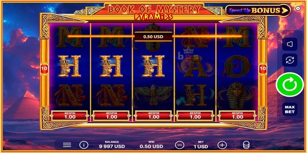 Spil slot Book of Mystery Pyramids