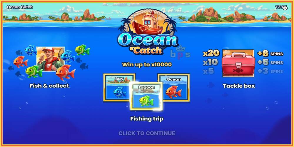 រន្ធហ្គេម Ocean Catch