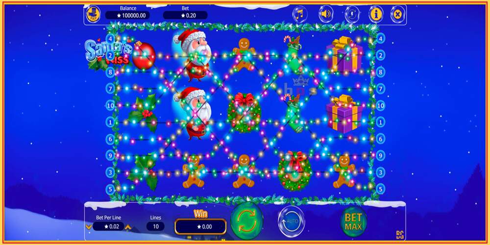 Игровой слот Santa´s Kiss