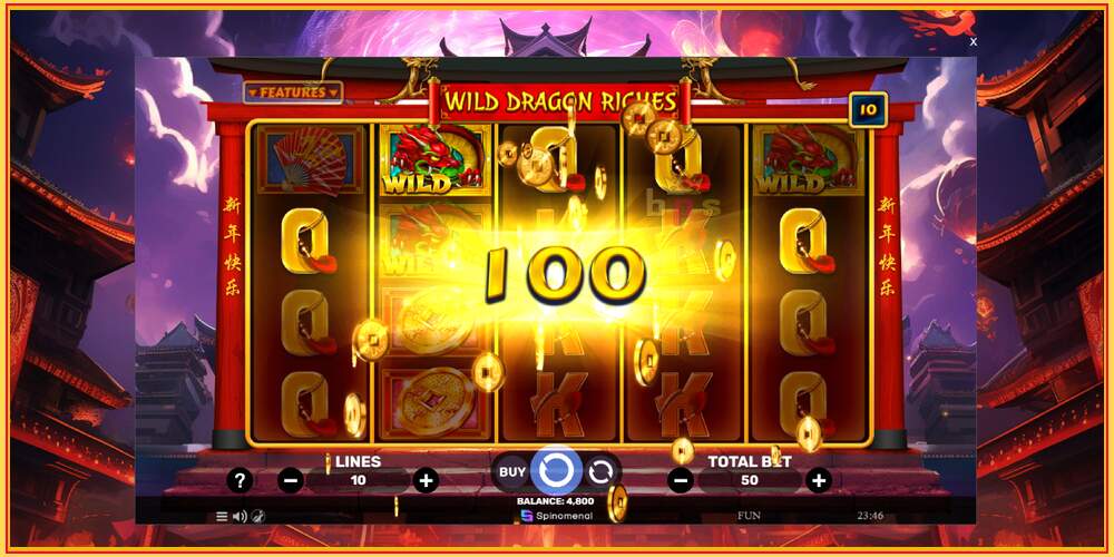 Ковокии бозӣ Wild Dragon Riches