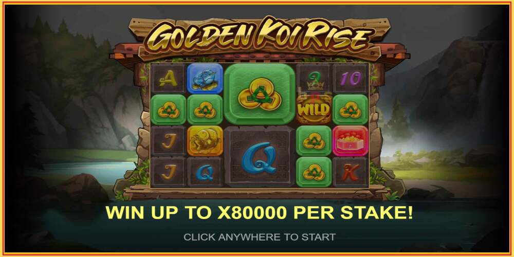 រន្ធហ្គេម Golden Koi Rise