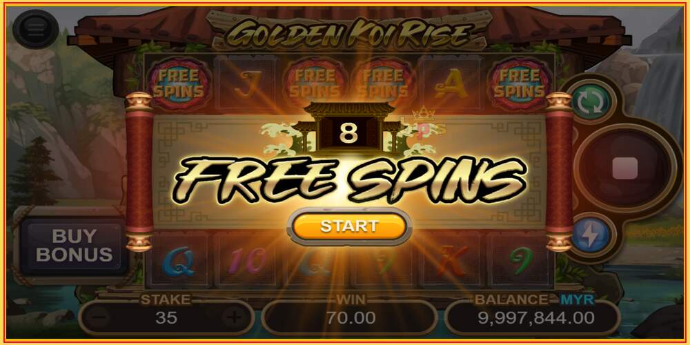 เกมสล็อต Golden Koi Rise