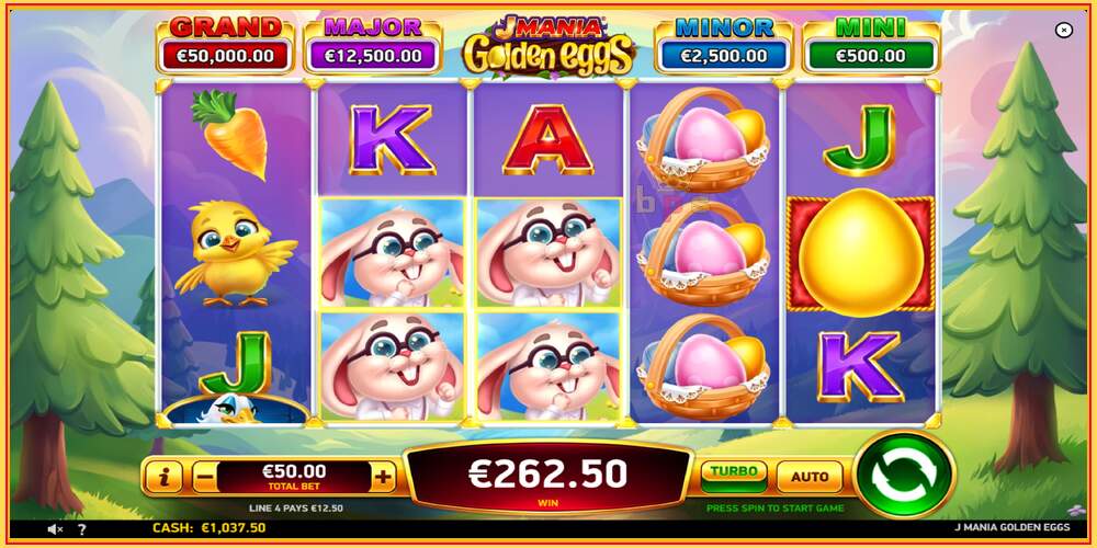 Slot permainan J Mania Golden Eggs