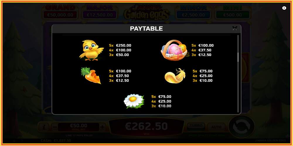 Slot permainan J Mania Golden Eggs