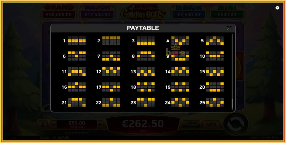 Slot permainan J Mania Golden Eggs