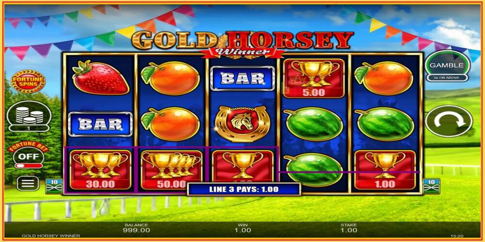 Game slot Gold Horsey Winner