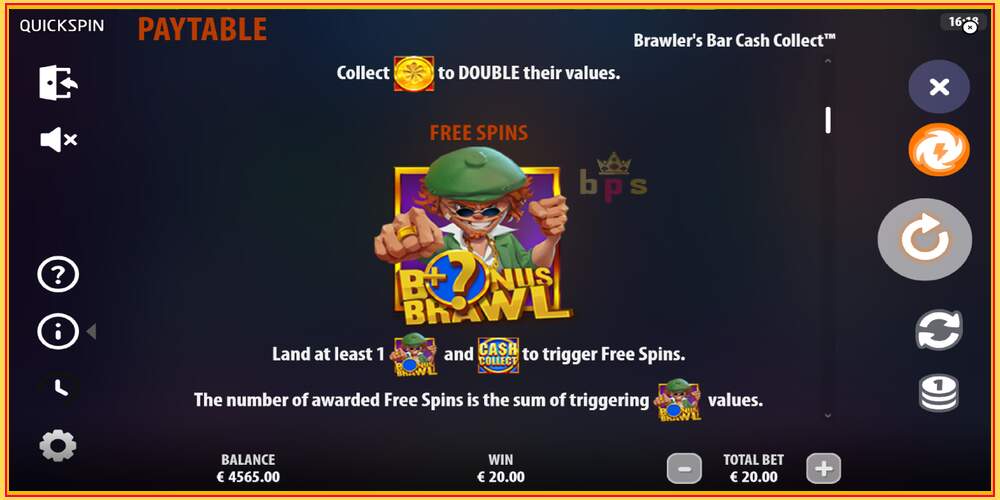 Tragamonedas de juego Brawlers Bar Cash Collect