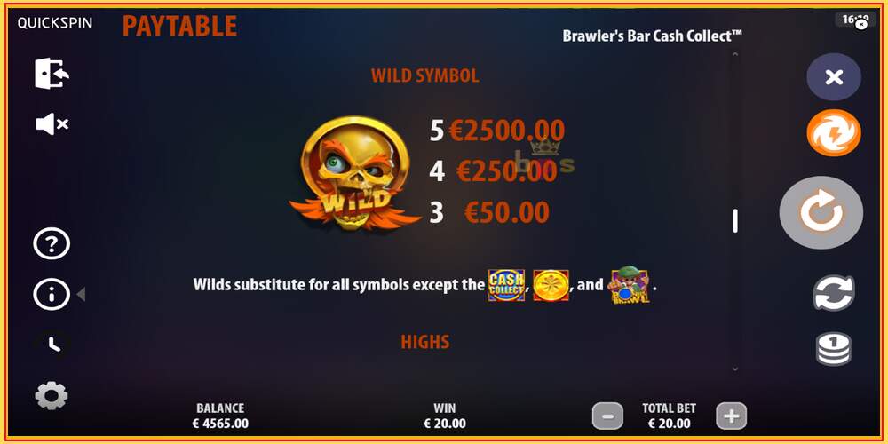 Tragamonedas de juego Brawlers Bar Cash Collect