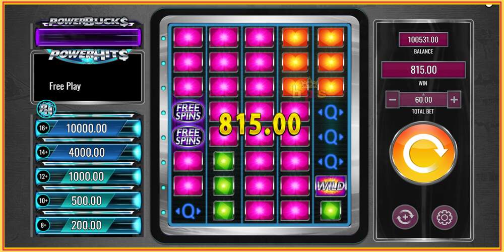 Slot permainan PowerBucks PowerHits