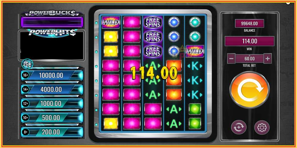 Slot permainan PowerBucks PowerHits