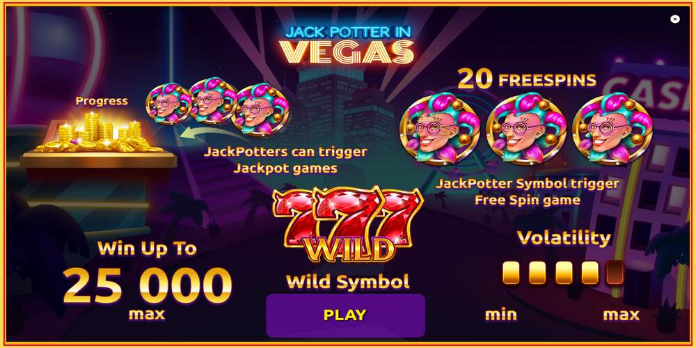 ゲームスロット Jack Potter in Vegas