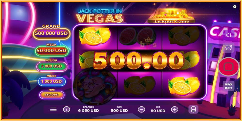 ゲームスロット Jack Potter in Vegas