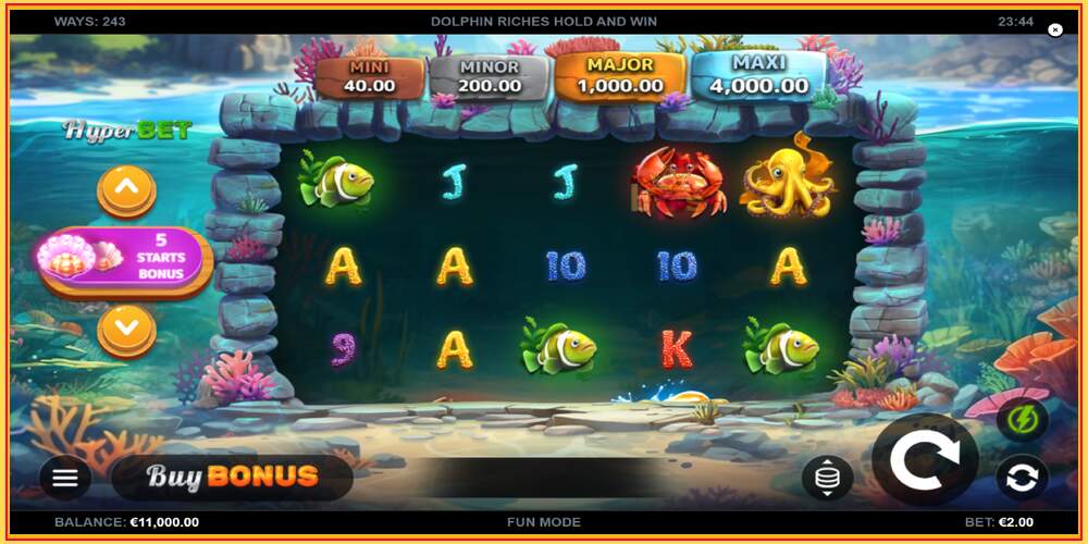 Slot de xogo Dolphin Riches