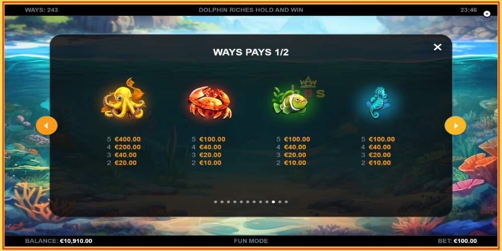 Slot de xogo Dolphin Riches