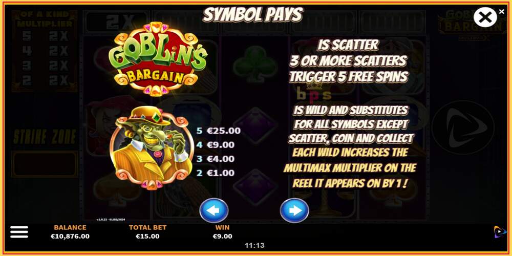 Игровой слот Goblins Bargain