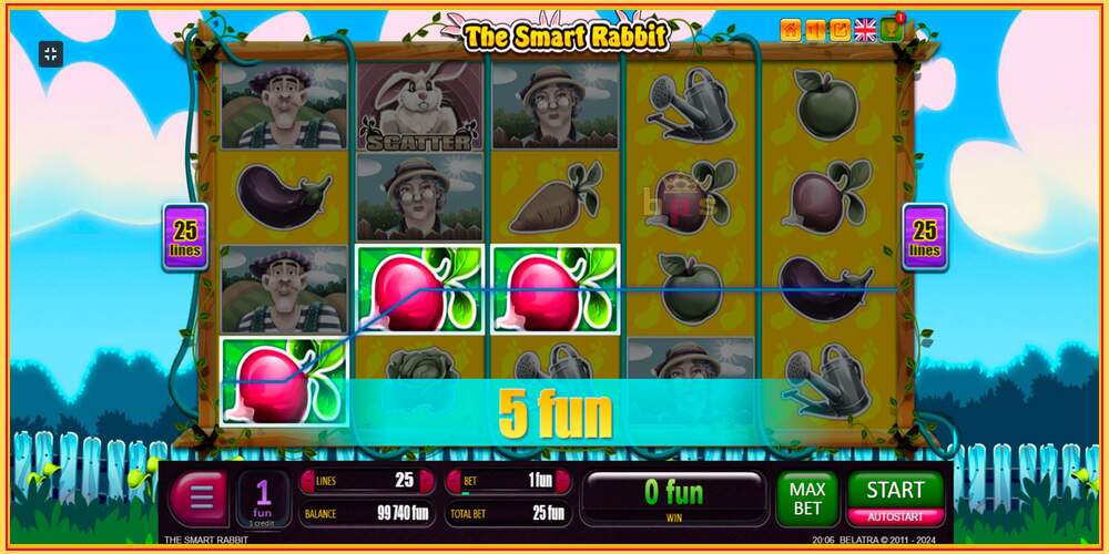 Tragamonedas de juego The Smart Rabbit