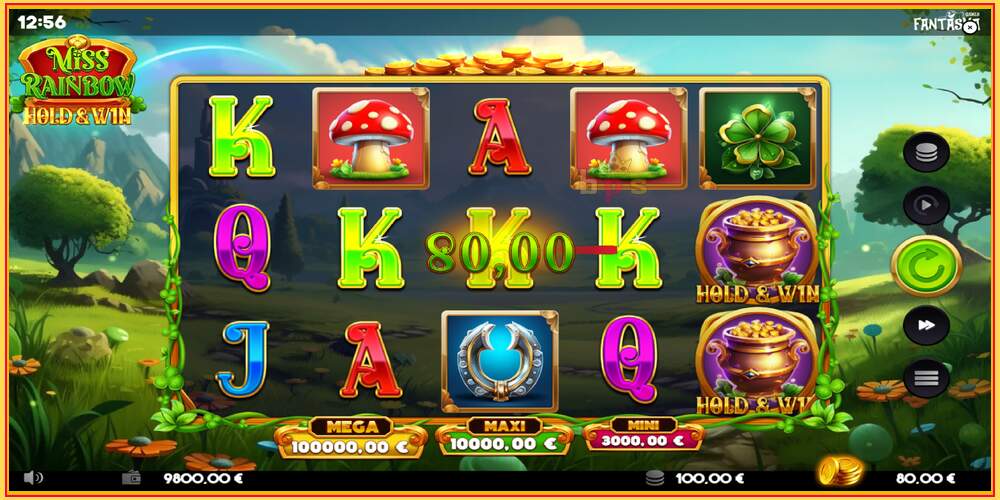 Slot de jogo Miss Rainbow: Hold & Win