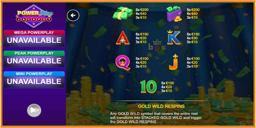 თამაშის სლოტი Piggies and the Bank PowerPlay Jackpot