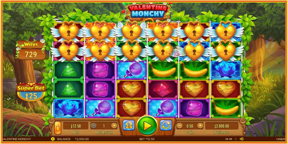 Слот за игра Valentine Monchy