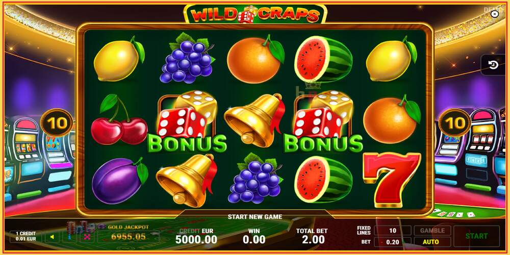 เกมสล็อต Wild Craps