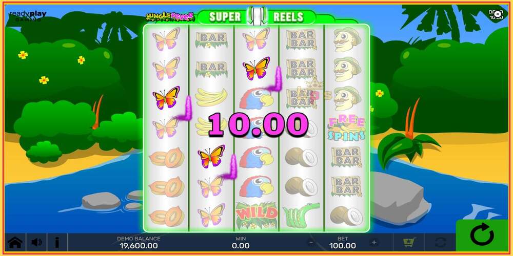 Slot de xogo Jungle Fever Super Reels