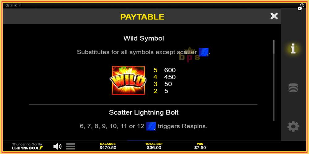 Spil slot Thundering Gorilla