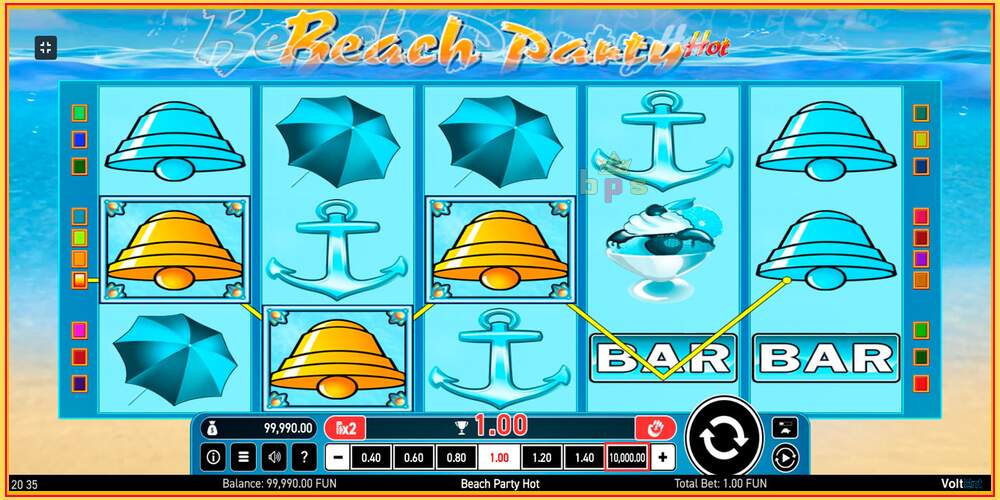 Игровой слот Beach Party Hot