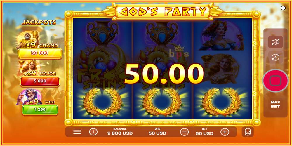 Game slot Gods Party