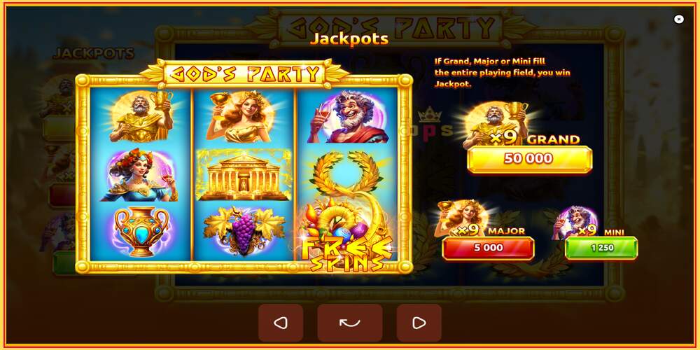 Game slot Gods Party