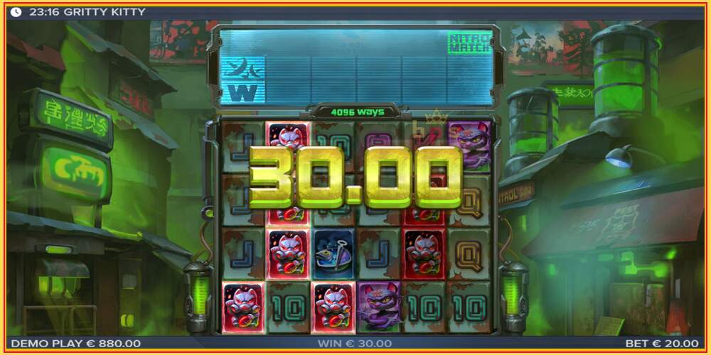 Slot de joc Gritty Kitty of Nitropolis