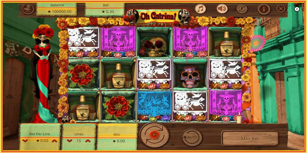 Игровой слот Oh Catrina