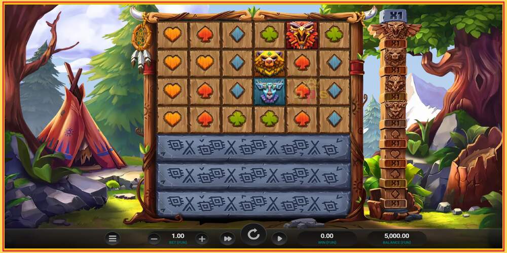 Slot permainan Totem Guardians Dream Drop