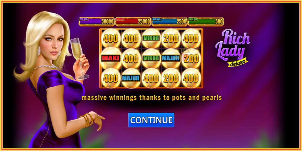 Slot de jogo Rich Lady Deluxe