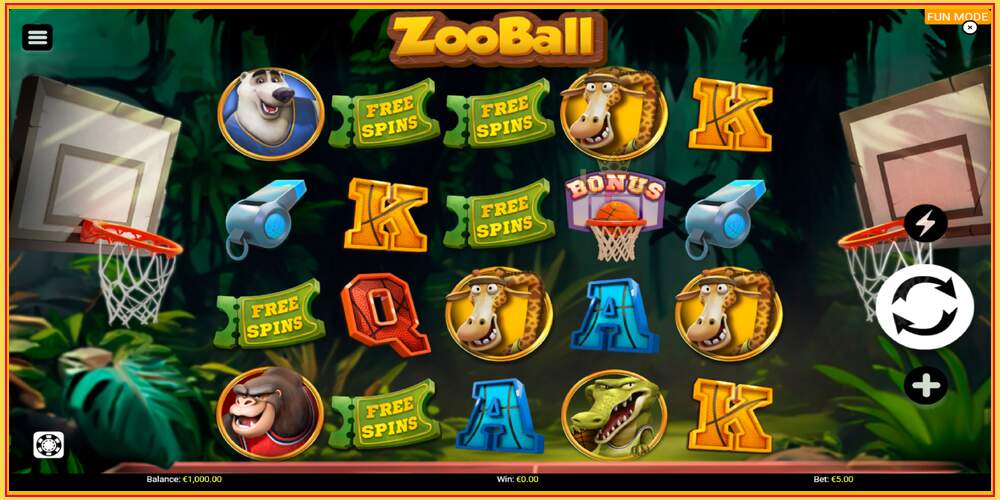 விளையாட்டு ஸ்லாட் ZooBall