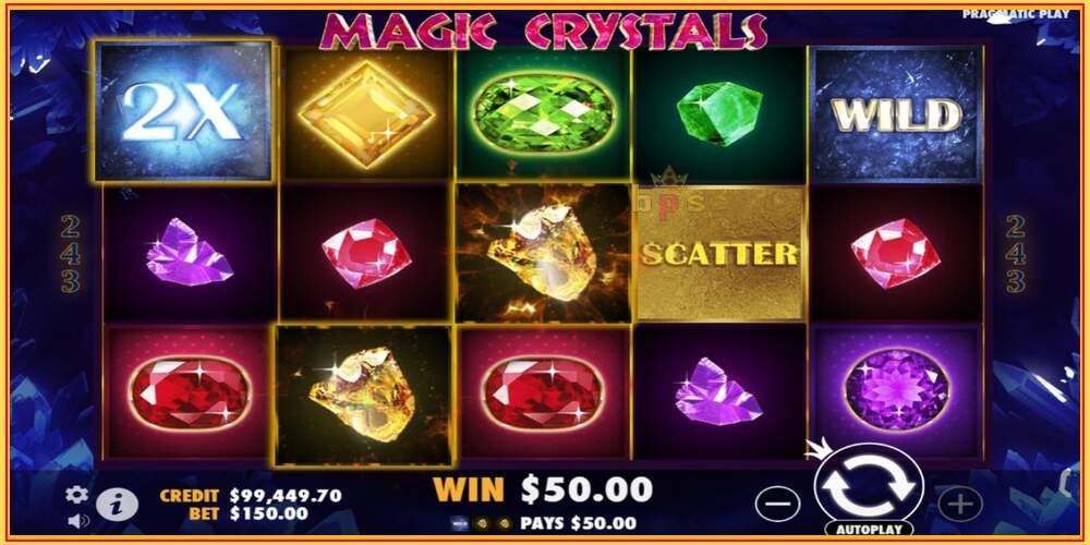 Игровой слот Magic Crystals