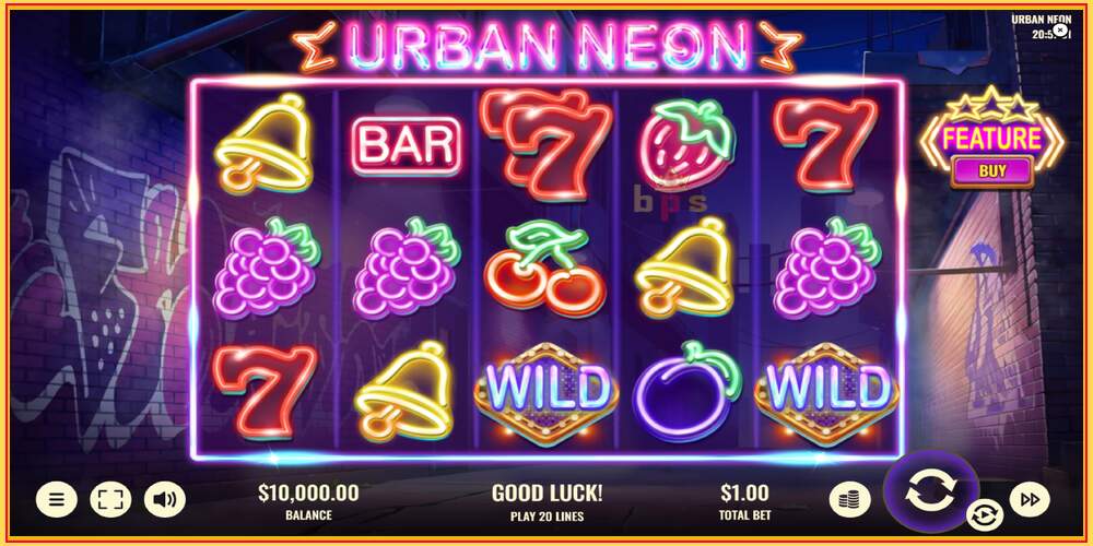 فتحة اللعبة Urban Neon