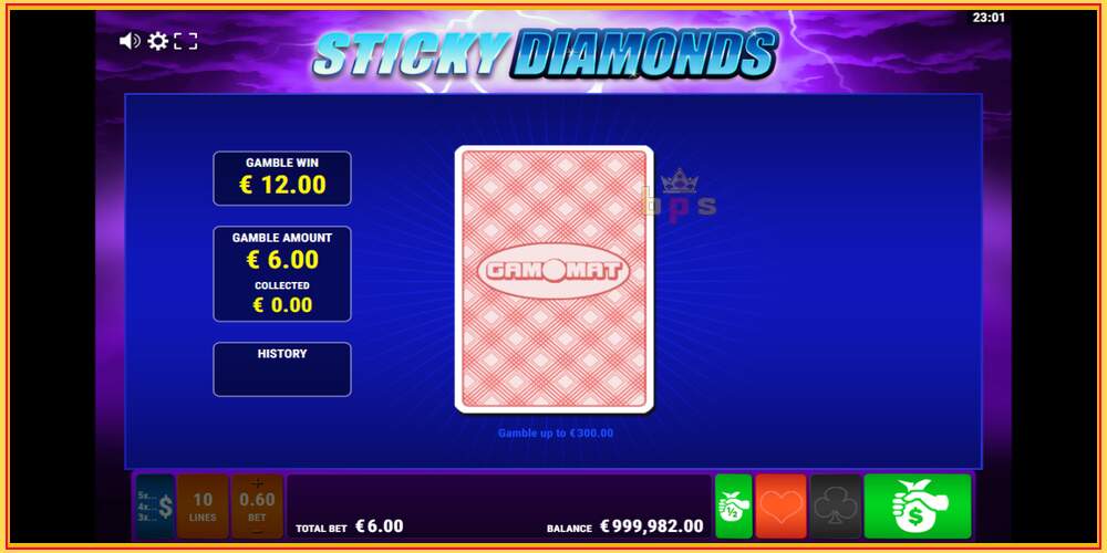 Игровой слот Sticky Diamonds