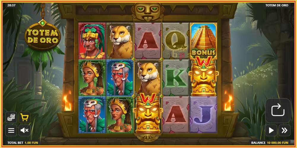 Game slot Totem de Oro