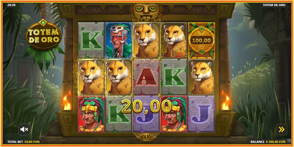 Game slot Totem de Oro