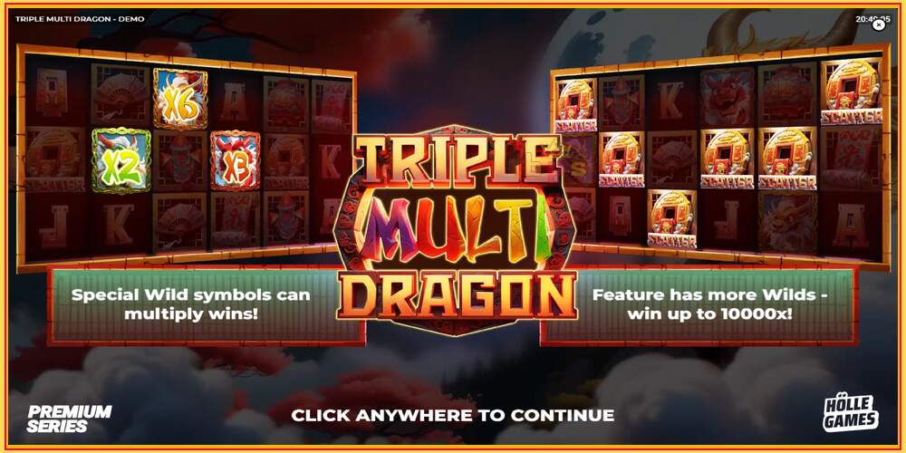 ဂိမ်းအထိုင် Triple Multi Dragon