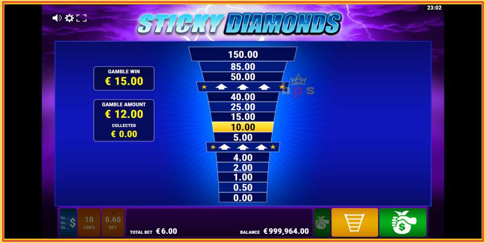 Игровой слот Sticky Diamonds