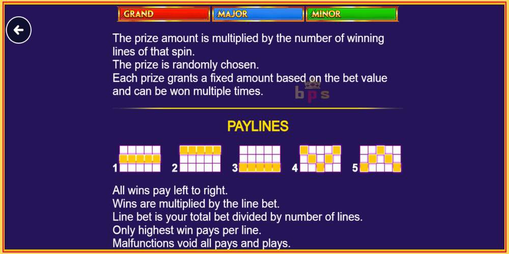 Spēles slots Panther Moon: Bonus Lines