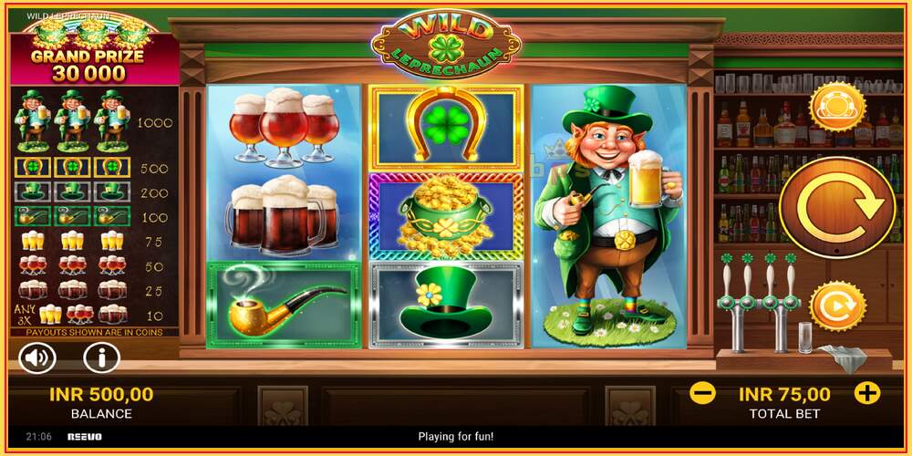 Spielautomat Wild Leprechaun