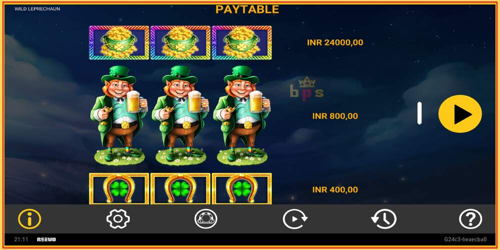 Spielautomat Wild Leprechaun