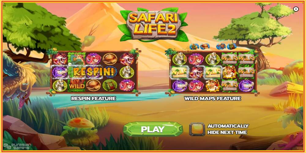 Игровой слот Safari Life 2