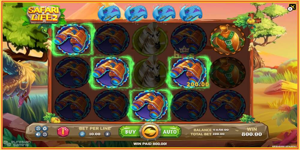 Spil slot Safari Life 2