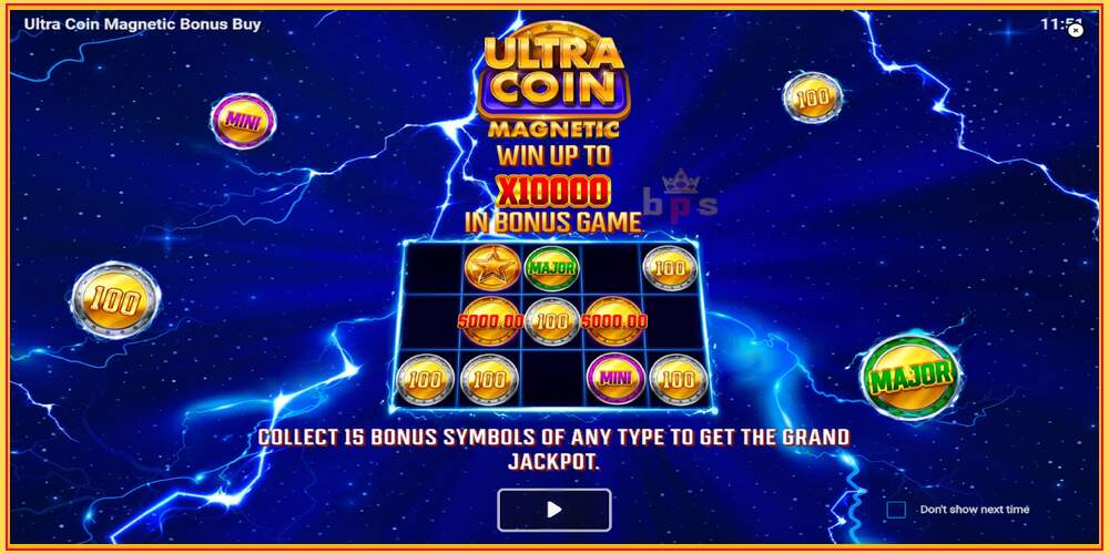 ක්‍රීඩා තව් Ultra Coin Magnetic Bonus Buy