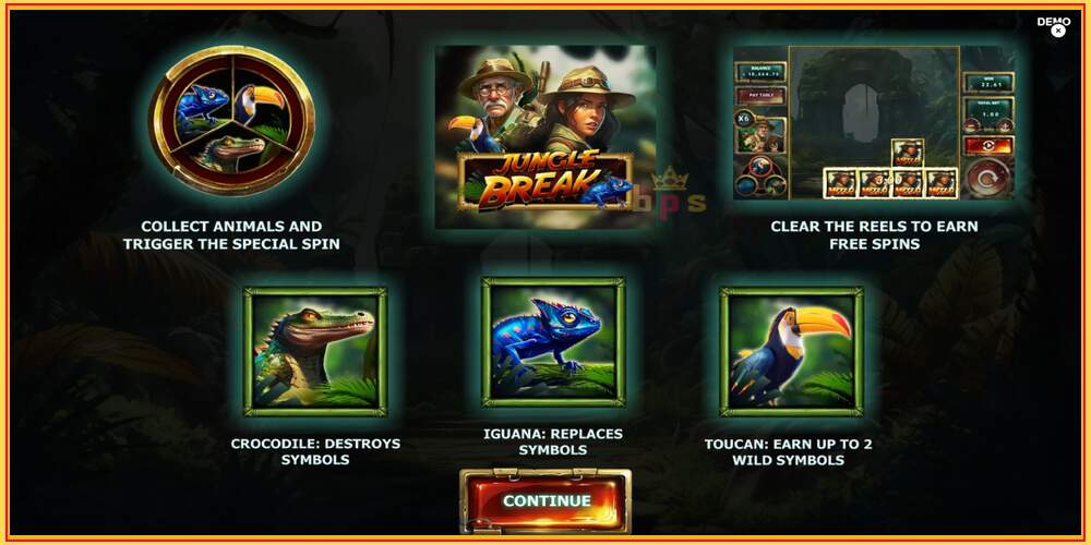 Slot di gioco Jungle Break