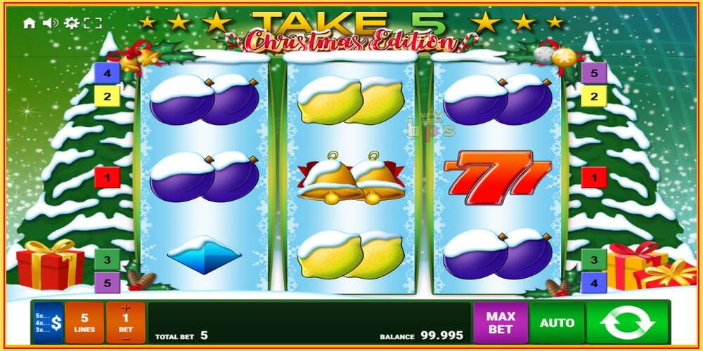 Игровой слот Take 5 Christmas Edition